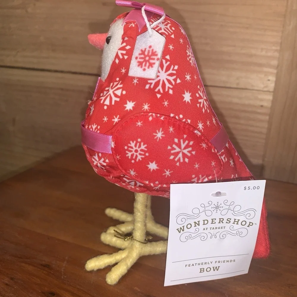 3‎ Target Wondershop 2022 Featherly Friends Christmas Birds Bow, Freezy & Fika